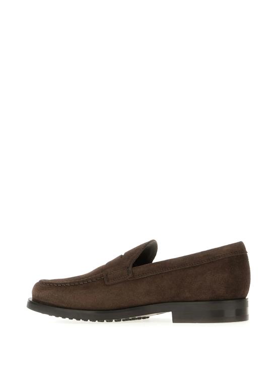 26FW 토즈 스탬프 모노그램 스웨이드 로퍼 XXM0ZF0Q920RE0 S800 - TODS