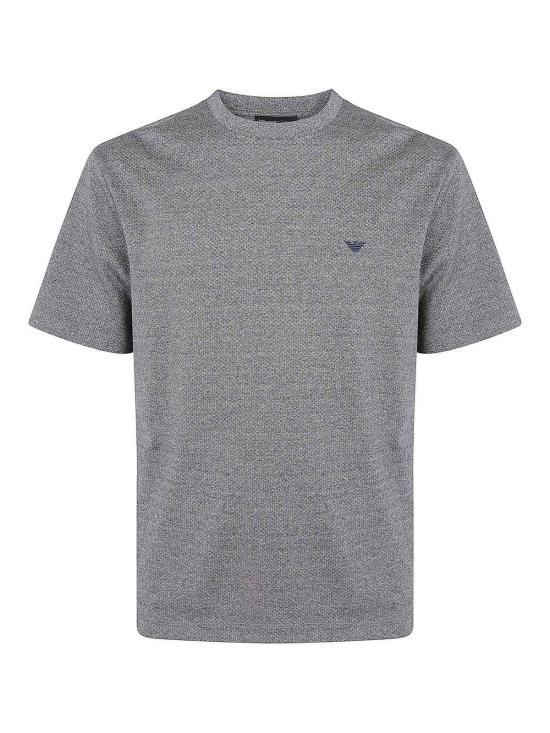 26FW 엠포리오 아르마니 반팔 티셔츠 EM005701AF30296F6006 GREY