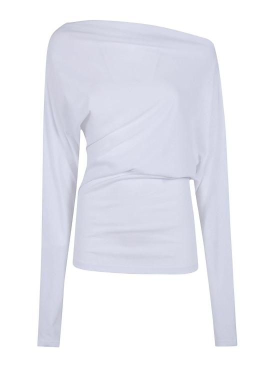25FW 앤 드뮐미스터 긴팔 티셔츠 B0013815FA045001 White