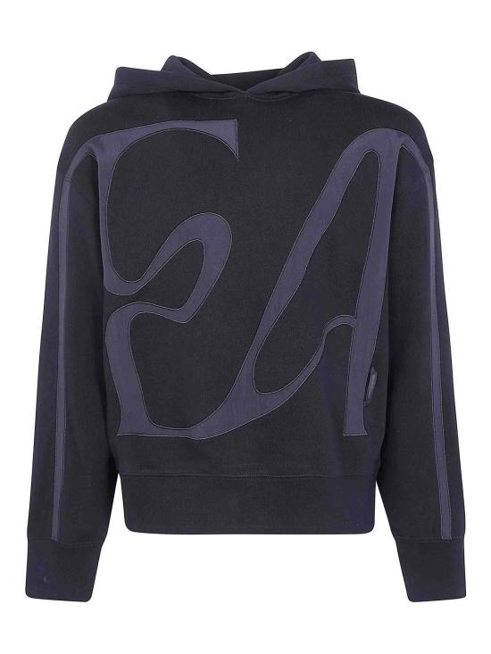 26FW 엠포리오 아르마니 후드 티셔츠 EM006815AF13713UC001 Black