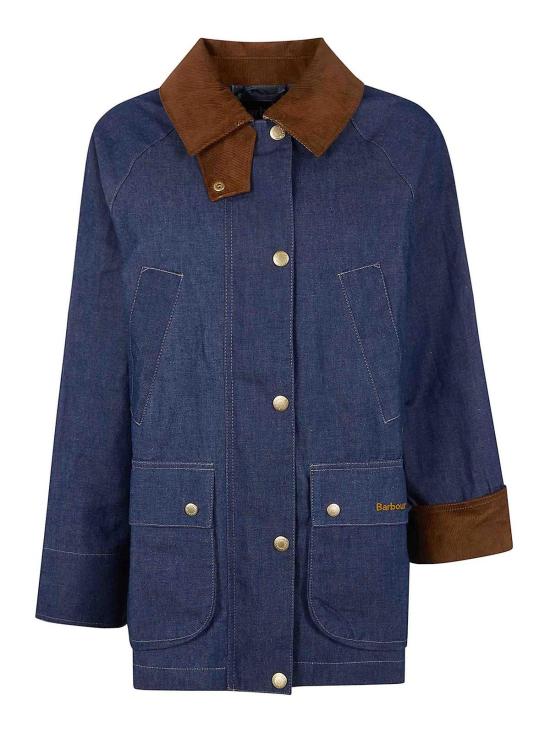 25FW 바버 자켓 LCA0394IN71 BLUE