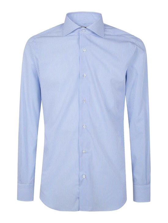 25FW 발바 긴팔 셔츠 I1U13P0154205U0002 Blue