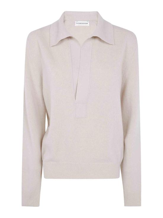 26FW 빅토리아 베컴 스웨터 1326KJU007475A9893 Nude Neutrals