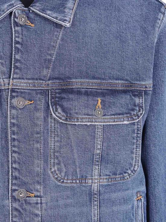 26FW 엠포리오 아르마니 데님 자켓 EM006496AF27566MB002 Blue - EMPORIO ARMANI