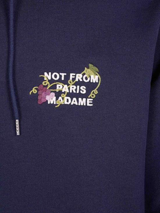 26FW 드롤드무슈 후드 티셔츠 LHO208CO127NAVY Blue - DROLE DE MONSIEUR