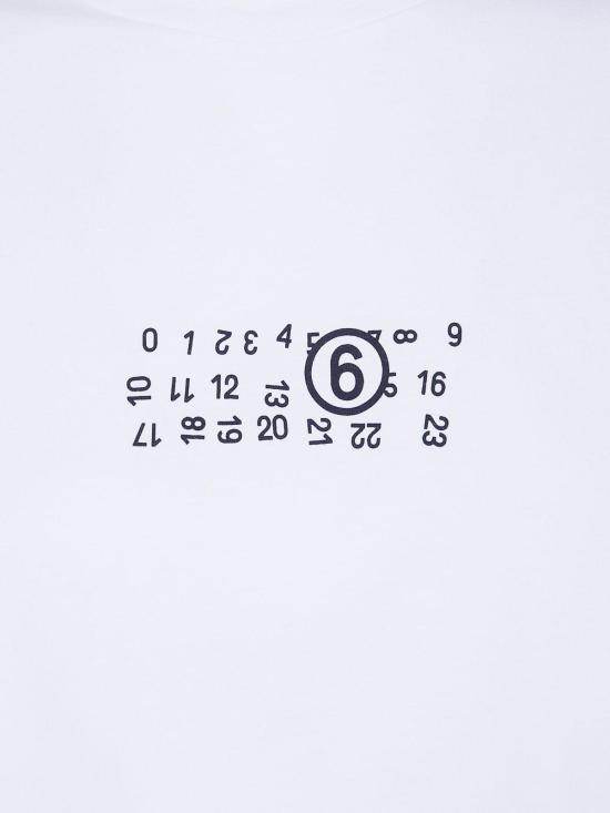 26FW MM6 메종마르지엘라 반팔 티셔츠 S52GC0369M20258101 WHITE - MM6 MAISON MARGIELA