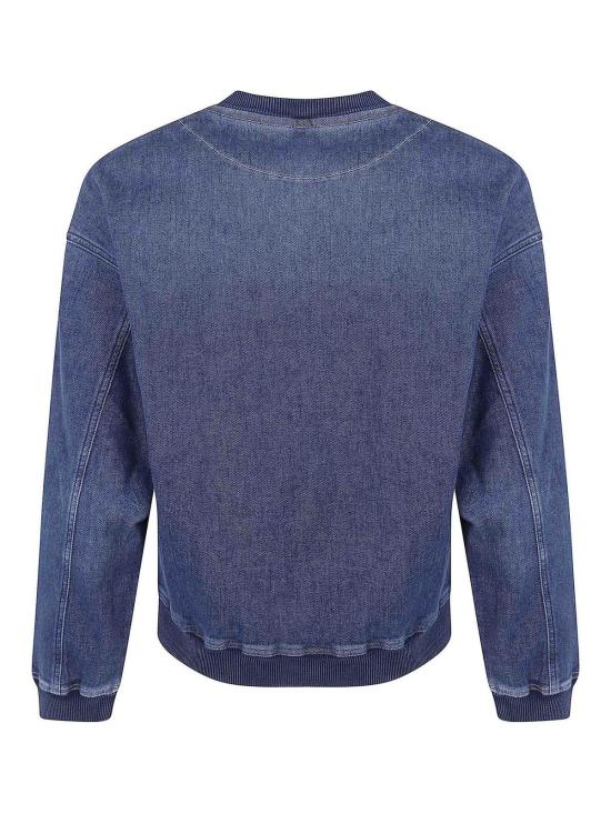 26FW 엠포리오 아르마니 긴팔 티셔츠 EM006614AF27722MB001 Blue - EMPORIO ARMANI