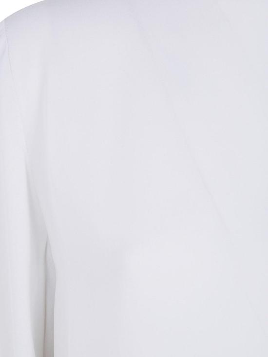 26FW 조르지오 아르마니 긴팔 티셔츠 GW004030TE10814U8001 White - GIORGIO ARMANI