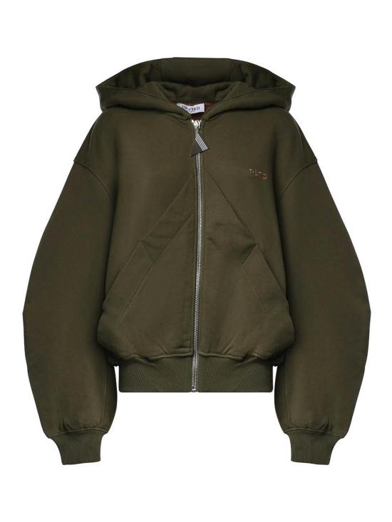 26FW 디 아티코 후드 티셔츠 261WCF00015JJF007AA724 Green