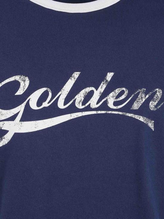 26FW 골든구스 반팔 티셔츠 GMP02761P0026248313483134 Blue - GOLDEN GOOSE