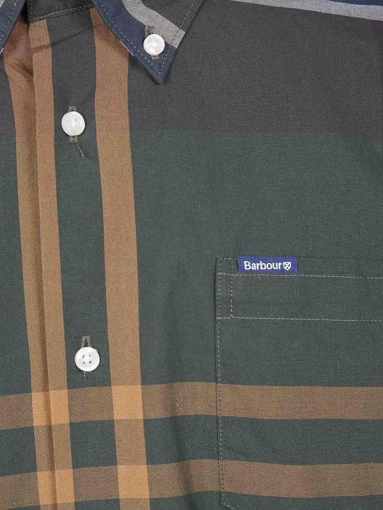 25FW 바버 긴팔 셔츠 MSH5071TN11 Green - BARBOUR
