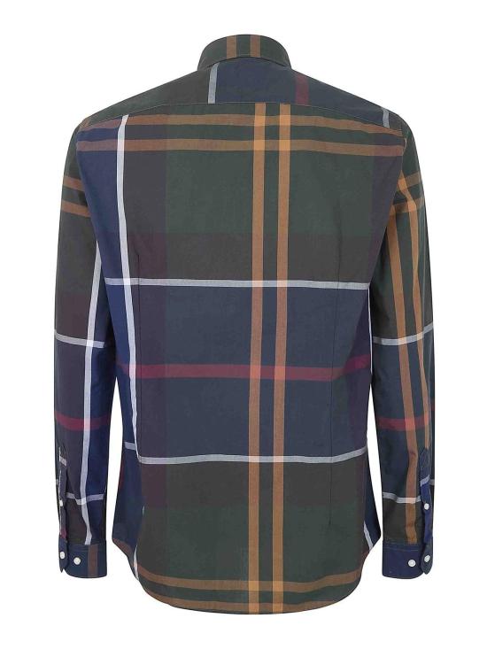 25FW 바버 긴팔 셔츠 MSH5071TN11 Green - BARBOUR