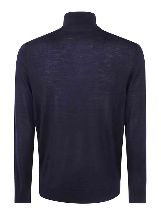 26FW 폴 스미스 집업 니트 M1R972ZW0315449 Blue - PAUL SMITH