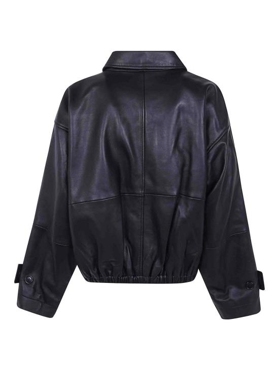 26FW 로에 가죽 자켓 42011248001 Black - ROHE
