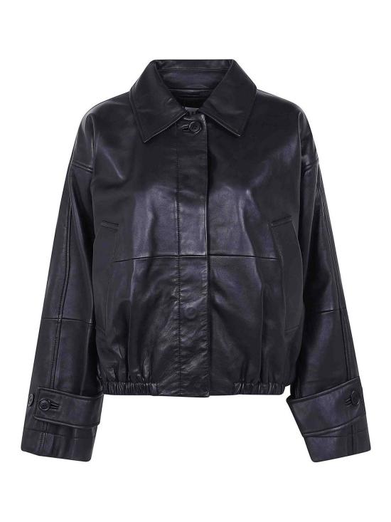 26FW 로에 가죽 자켓 42011248001 Black