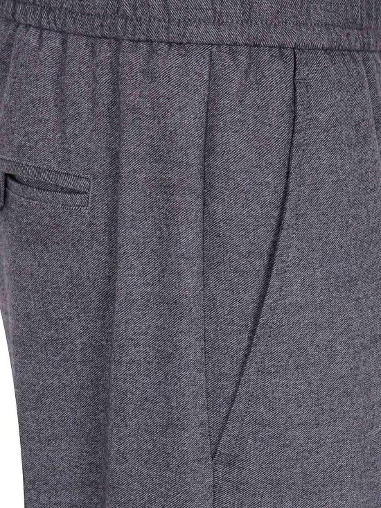 26FW 조르지오 아르마니 스트레이트 팬츠 GM004537TE11804M6074 Grey - GIORGIO ARMANI
