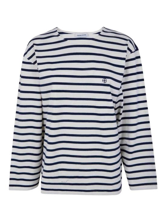 25FW 애니빙 긴팔 티셔츠 A0811995STR15NAVY Blue