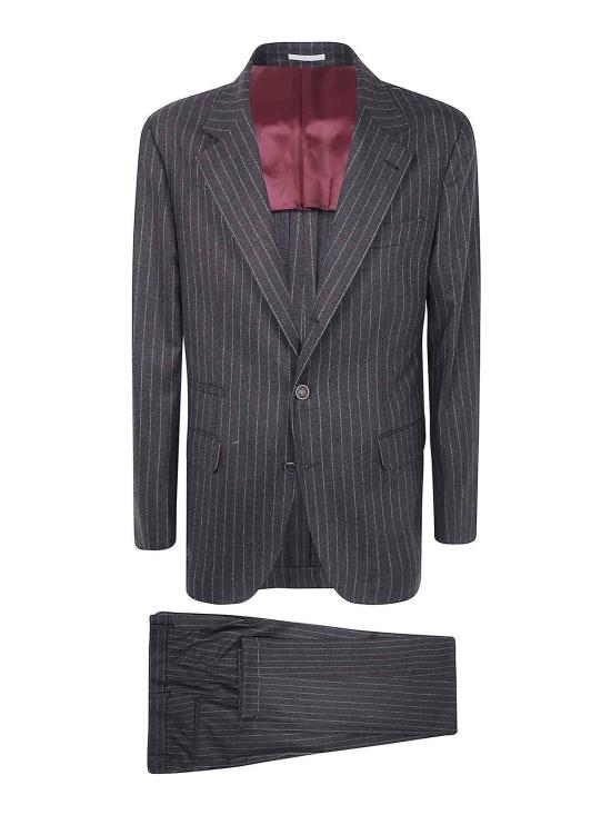 26FW 브루넬로 쿠치넬리 수트 세트 MV440LDTHHC006 Grey