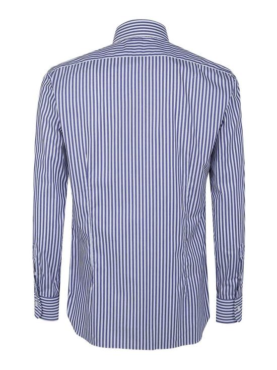 25FW 발바 긴팔 셔츠 I1U13P0154209U0001 Blue - BARBA