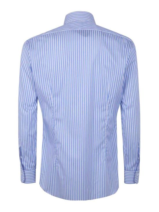 25FW 발바 긴팔 셔츠 I1U13P0154209U0002 Blue - BARBA