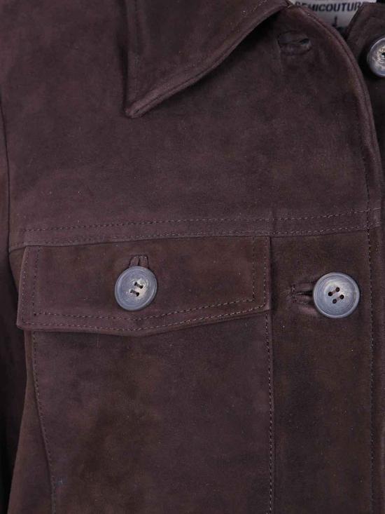 26FW 세미쿠튀르 무스탕 Y6WT05W40 Brown - SEMI-COUTURE