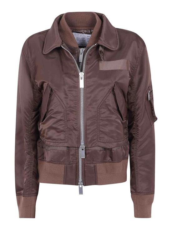 26FW 사카이 자켓 2608582601 Brown