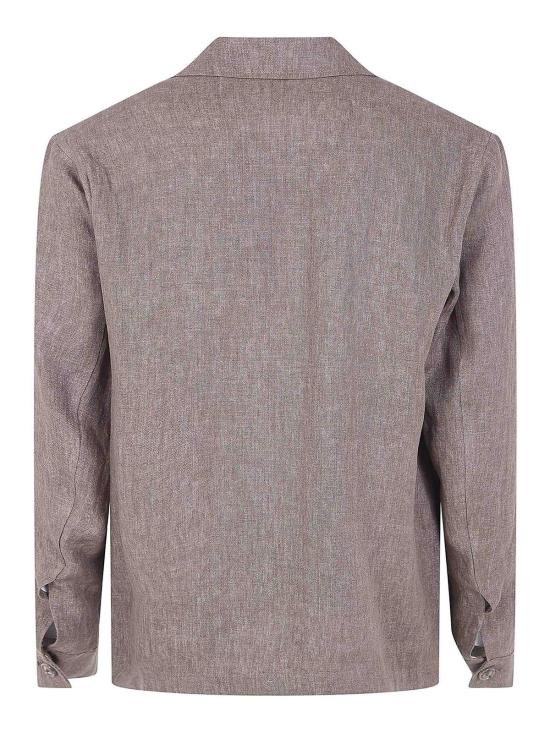 25FW 발바 긴팔 셔츠 PARK530500028 Brown - BARBA
