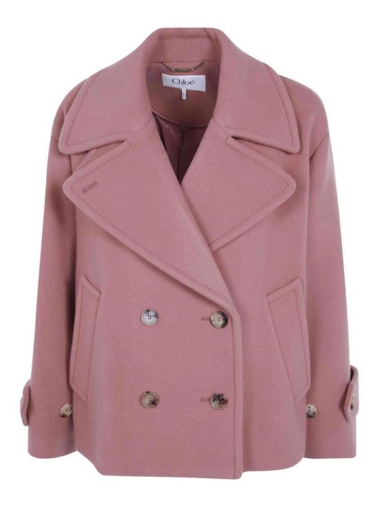26FW 끌로에 코트 CH25WMA962726AG Pink