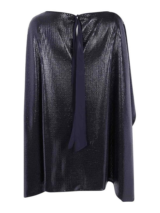 26FW 알베르타 페레티 케이프 330766460555 BLACK - ALBERTA FERRETTI