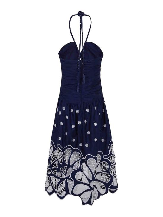26FW 팜 리오 미디 원피스 355807L0077 Blue - FARM RIO
