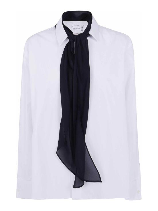 26FW 사카이 셔츠 2608616151 WHITE