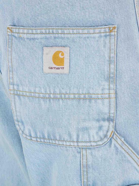 25FW 칼하트 스미스 데님 싱글 니 팬츠 I032024L3201A301A3 Blue - CARHARTT