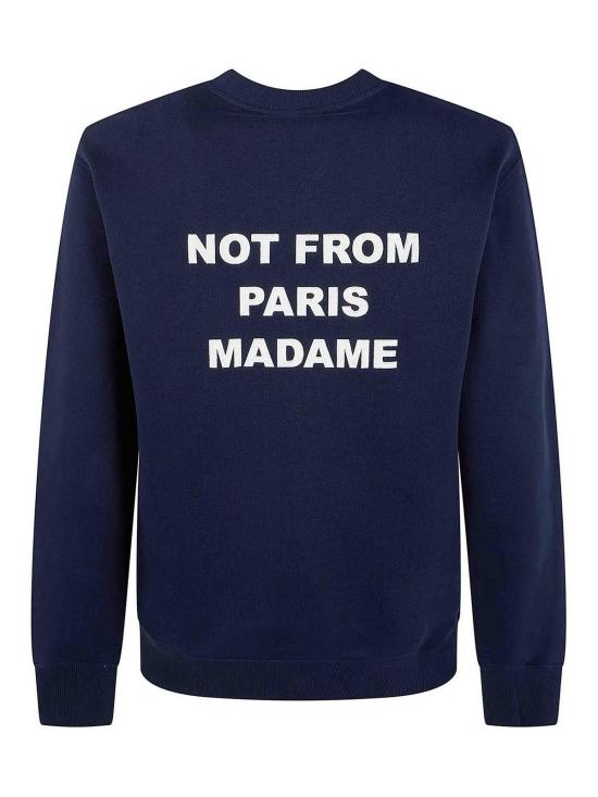 26FW 드롤드무슈 긴팔 티셔츠 PERMSW149CO127NAVY Blue - DROLE DE MONSIEUR