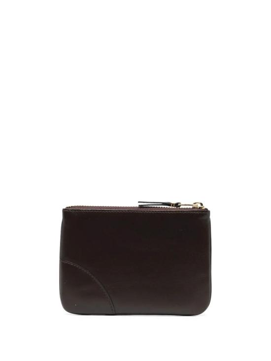 25FW 꼼데가르송 클래식 레더 라인 파우치 SA81002 BROWN - COMME DES GARCONS