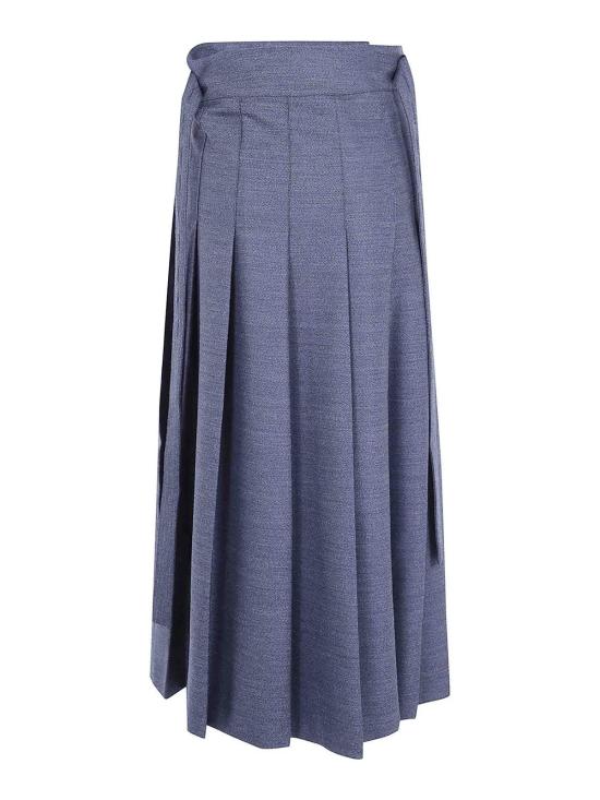 26FW 로에 롱 스커트 8203241721300 GREY - ROHE