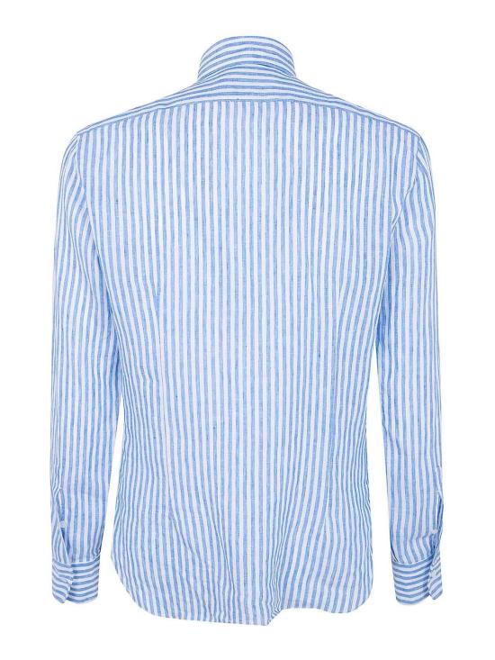 25FW 발바 긴팔 셔츠 BSUBSP0154039R0004 Blue - BARBA