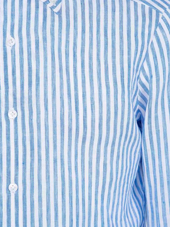 25FW 발바 긴팔 셔츠 BSUBSP0154039R0004 Blue - BARBA
