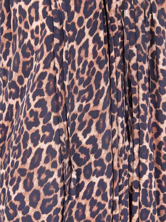 25FW 애니빙 롱 원피스 A0212070MTL59LEOPARD BROWN - ANINE BING