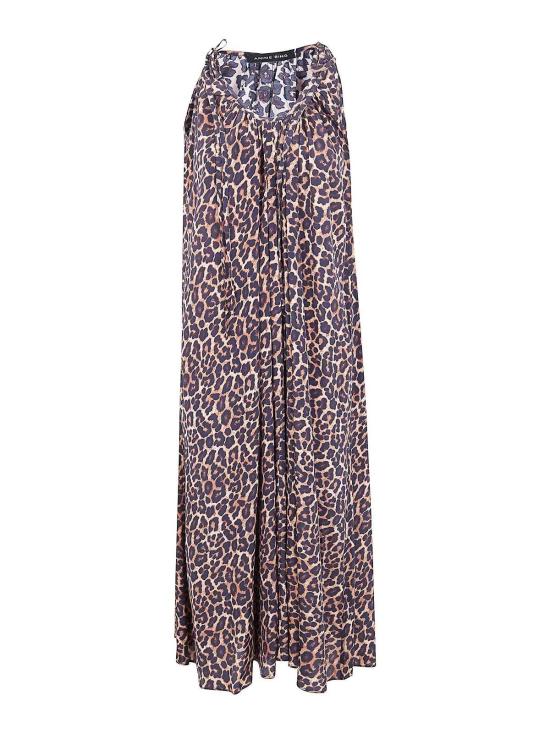 25FW 애니빙 롱 원피스 A0212070MTL59LEOPARD BROWN