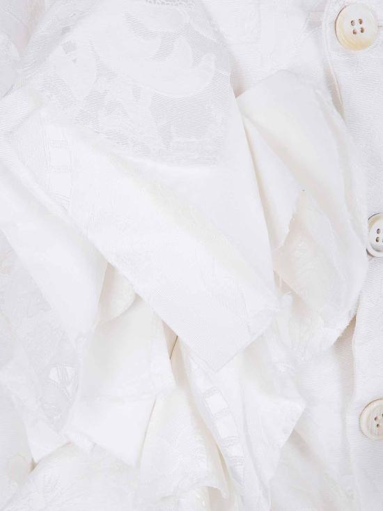25FW 꼼데가르송 수트 자켓 GQJ029OFF White - COMME DES GARCONS