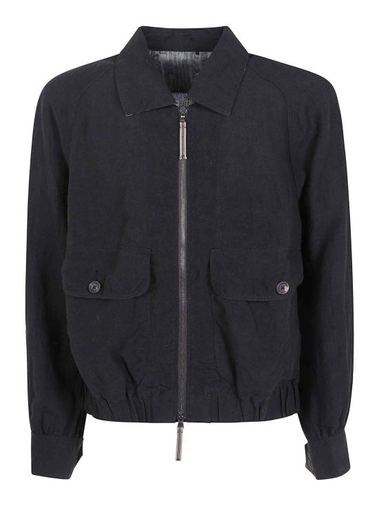 26FW 지기 첸 봄버 자켓 0M262091104 Black