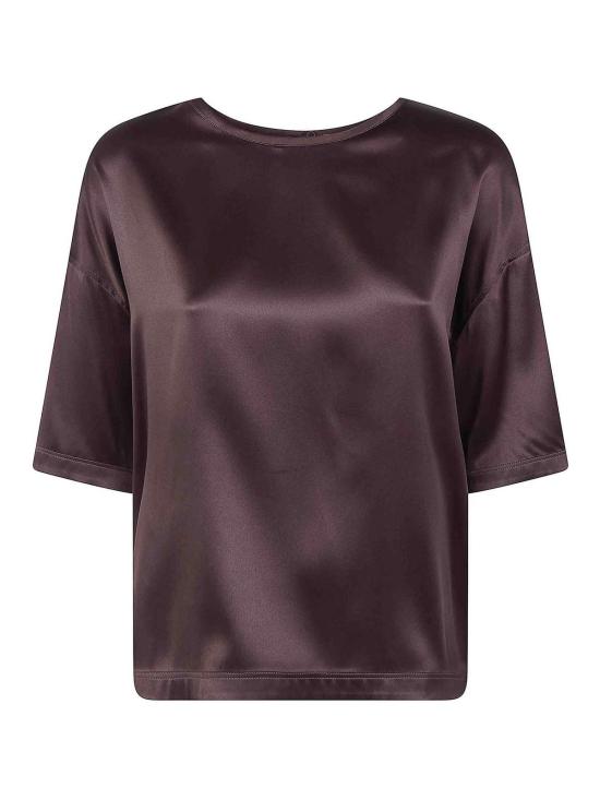 25FW 브루넬로 쿠치넬리 블라우스 M0C59DZ310C4280 BROWN