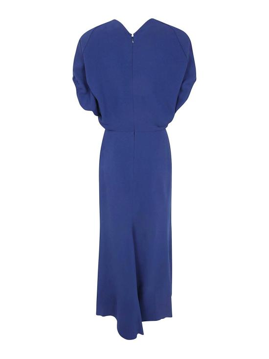 26FW 빅토리아 베컴 미디 원피스 1126WDR006381A9886 Blue - VICTORIA BECKHAM