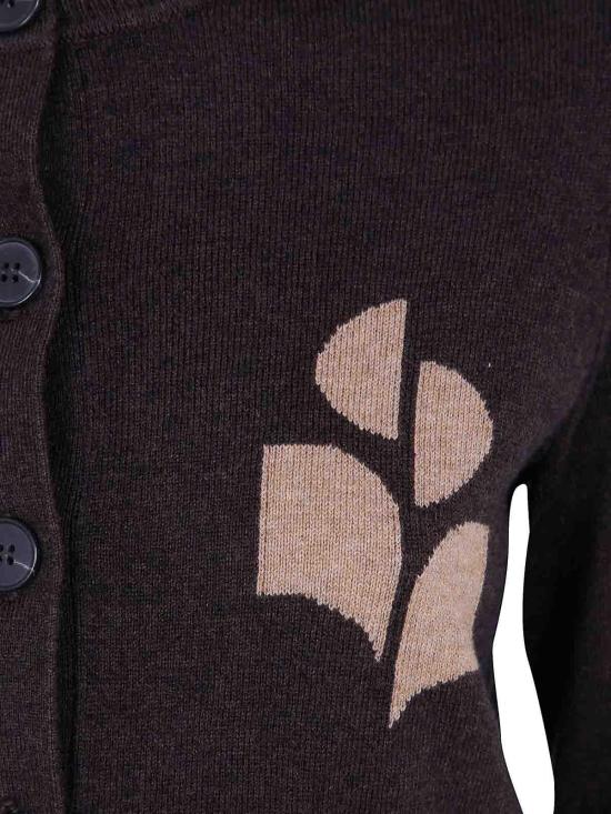 26FW 이자벨마랑에뚜왈 가디건 23ACA0040FAA1X05E50CL BROWN - ISABEL MARANT ETOILE