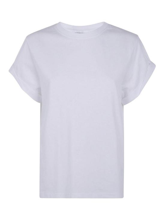26FW 빅토리아 베컴 반팔 티셔츠 1226JTS007471A6 White