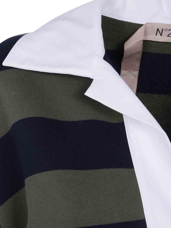 26FW 누메로벤투노 폴로 티셔츠 E0214097R561 GREEN - N°21