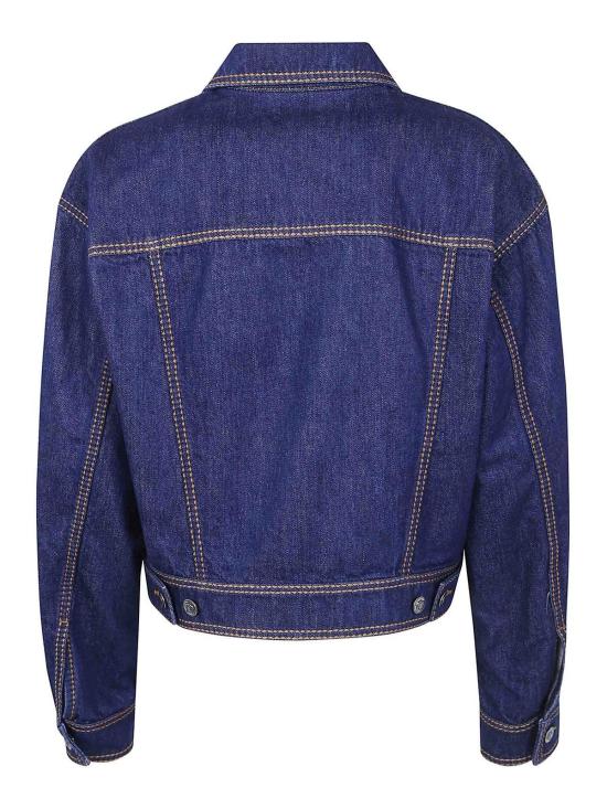 26FW 베르사체 데님 자켓 10256581A184041D870 Blue - VERSACE