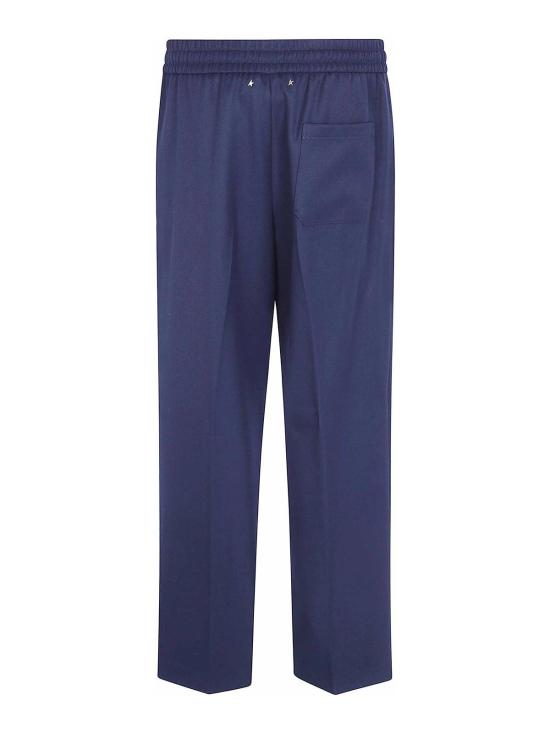 26FW 골든구스 트레이닝/조거 팬츠 GMP01870P0009615048650486 BLUE - GOLDEN GOOSE