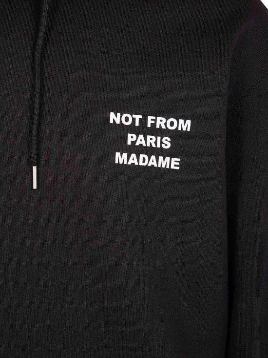 26FW 드롤드무슈 후드 티셔츠 PERMHO162CO127BLACK - DROLE DE MONSIEUR