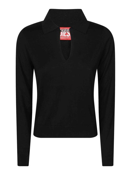 26FW 디젤 긴팔 티셔츠 A238880JMCP9XX Black